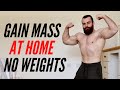 Upper Body MASS Workout For Men At Home - 10 Min Follow Along (No Equipment)