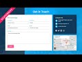 Responsive Contact Us Page In Html CSS