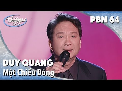 MỘT CHIỀU ĐÔNG