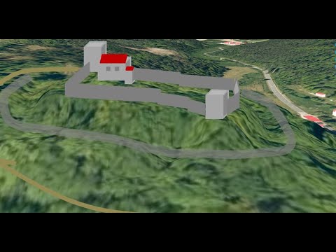 Sandeskron   - der Burgstall bei Spalt