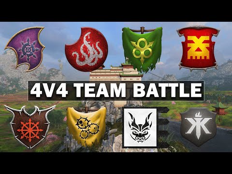 HUGE 4V4 LAND BATTLE - Total War: Warhammer 3