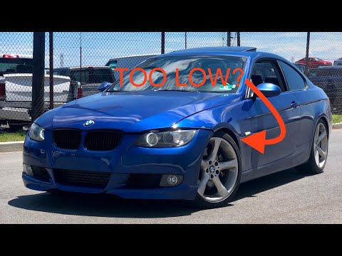 LOWERING MY BMW 335 (XDRIVE)