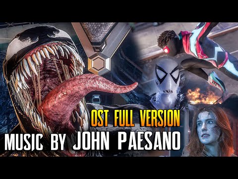 VENOM vs SPIDER-MAN (Battle Theme - Full Version) - Marvel's Spider Man 2 OST (ENDING)