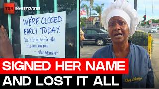 LA Chef Says She Lost Everything in Business Deal | TSR Investigates