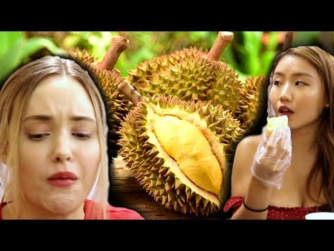 TRYING THE  STINKIEST FRUIT IN THE WORLD F | Eating Food With Foodies On Friday Ep. 8