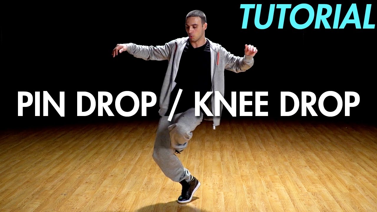 How to Pin Drop / Knee Drop (Hip Hop Dance Moves Tutorial: Breakdance) | Mihran Kirakosian