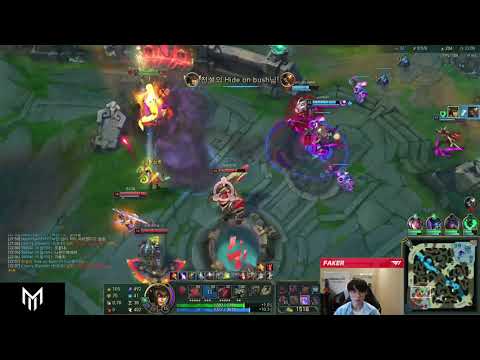 Faker Carries Teamfight Cassiopeia