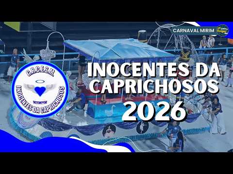 INOCENTES DA CAPRICHOSOS | DESFILE MIRIM COMPLETO NA SAPUCAÍ 