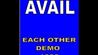 AVAIL - Each Other Demo 1988