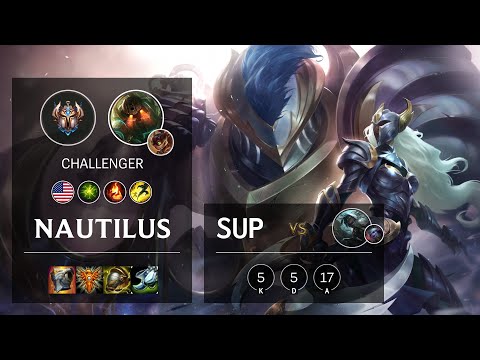 Nautilus Support vs Senna - NA Challenger Patch 10.18