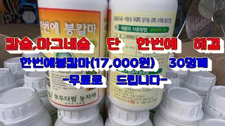 단 한번으로 칼슘결핍 마그네슘부족을 해결 할 수 있습니다