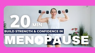 Ignite Your Strength &amp; Boost Confidence: 20 Min Standing Workout for Menopause