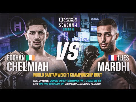 Karate Combat: Eoghan Chelmiah vs Ilies Mardhi 2 - Preview