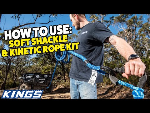 How To Use the Adventure Kings SOFT SHACKLES & KINETIC ROPE Kit!