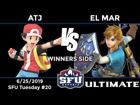 SFU Ultimate #20: WR2 - ATJ (Pokemon Trainer) vs El Mar (Link)