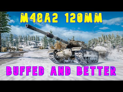 M48A2 120mm Buffed and Better ll Wot Console - World of Tanks Console Modern Armour