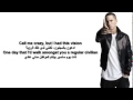 Eminem   The Monster ft  Rihanna Arabic Subtitled   مترجمة إلي العربية mp3