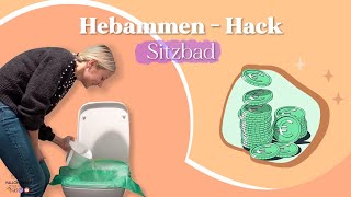 Sitzbäder: So pflegst du deine Geburtsverletzungen richtig! | hallohebamme