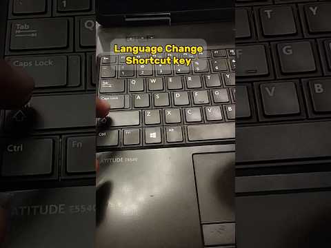 pc/laptop language change shortcut key#pclanguagechangeshortcutkey