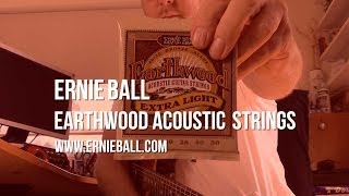 Video thumbnail for Ernie Ball: Earthwood Acoustic Guitar Strings - Demo with Axe-FX II by Brett Kingman