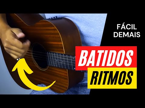 MACETES BATIDOS E RITMOS NO VIOLÃO (APRENDA SEM AS SETAS)