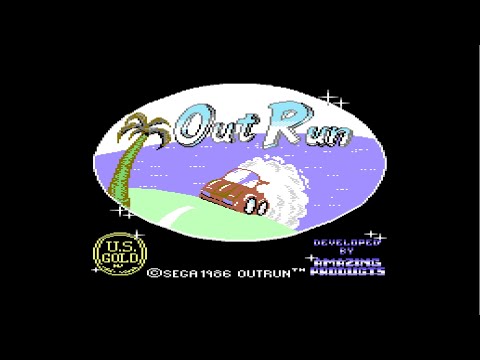 Outrun C64 (USA vs UK Version)