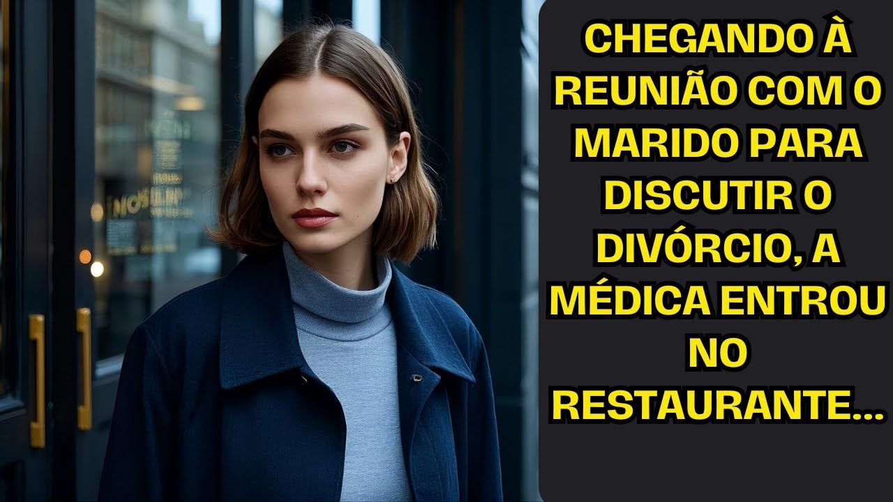 Chegando À Reunião Com O Marido Para Discutir O Divórcio, A Médica Entrou No Restaurante...