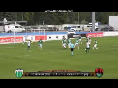Levadia Tallinn - Cork City 0-1 GOAL