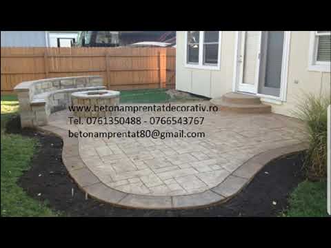 Beton Amprentat Iohanisfeld -Timiș Tel.0761350488 -0766543767