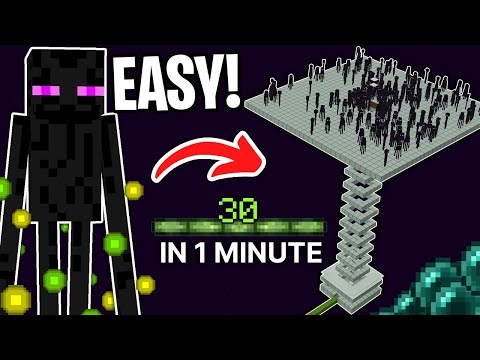 Minecraft Easy Enderman XP Farm