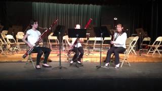 Smokestacks Basson Trio:  "Sea Chantey" (Pappas)