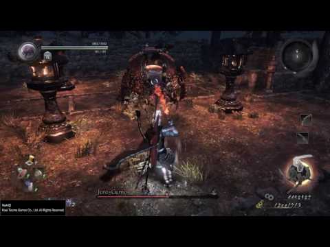 Nioh Level 310 Boss Gauntlet Nobunaga Vs Hino-enma, Joro-Gumo, Nue, Onryoki