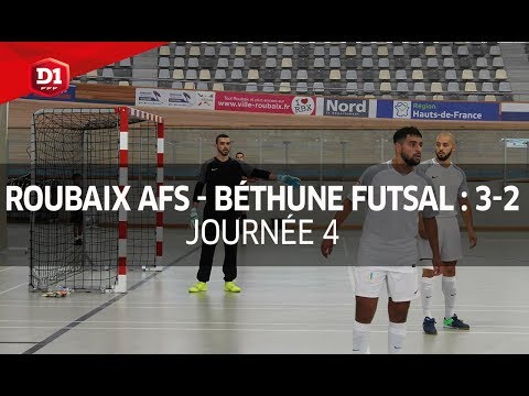 J4 : Roubaix AFS - Béthune Futsal (3-2), le résumé