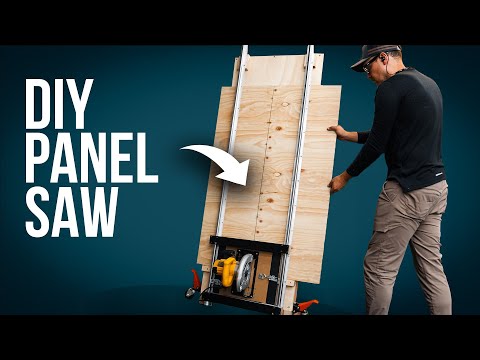 Breaking down Plywood in a Tiny Shop? I Found a Better Way