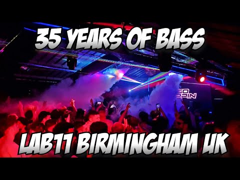 35 Years Of Bass | LAB11 Birmingham UK | MC Bassman