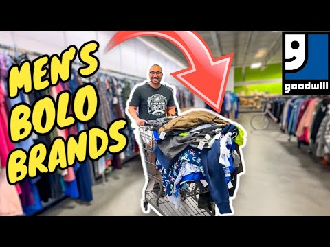 These Men's BOLO Brands Sell NOW! Huge Thrift Haul for Resellers with Tons of Profit