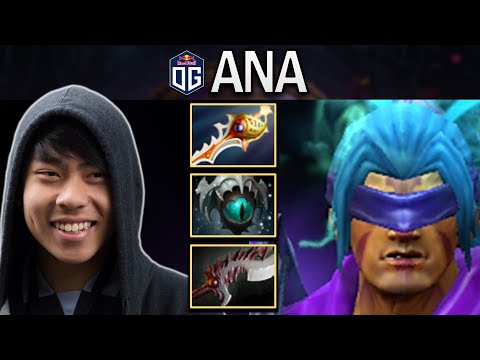 OG.ANA SMURF ANTI-MAGE WITH DIVINE RAPIER - DOTA 2 7.30 GAMEPLAY
