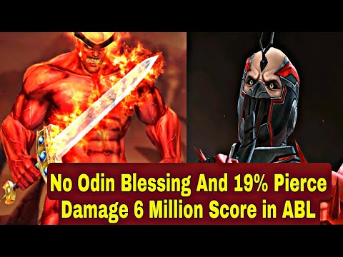 6 Million Score in ABL With Black Bolt T4? No Odin Blessing - Marvel Future Fight