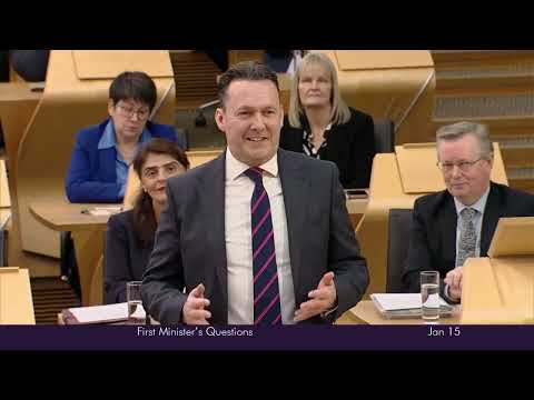 First Minister's Questions - 15 January 2026