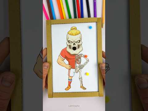 Erling Haaland Cardboard Pinball Machine Craft Challenge! ⚽ #haaland #football #pinballmachine