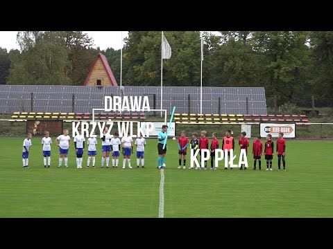 Drawa Krzyż Wlkp -  KP Piła (I liga okręgowa, młodzik D2 grupa 2, 7.10.2023)
