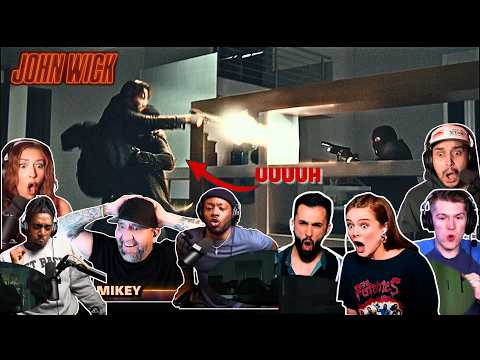 JOHN WICK'S Home RAID Goes BRUTAL 😱🔥 | JOHN WICK (2014) Movie reaction  First Time Watching