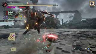 モンハンライズサンブレイクsteam版プレイ動画。怪異克服クシャルダオラ戦！盟友付き