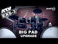 ATV EXS-3 electronic drums Big Pad edition upgrade by drum-tec