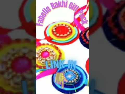 Fabelle Rakhi Gift Pack, 524g, Gift Box of 4 Chocolate Bars, Free Rakhi Combo #shorts #utshorts