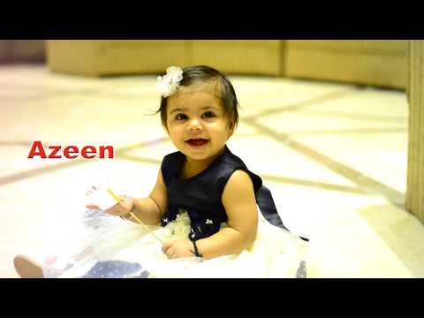 1st pre birthday shoot Azeen