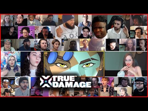 (10+ Youtubers) True Damage - GIANTS REACTIONS MASHUP