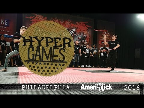 Aidan Kennedy vs Reid Presley | Bo Staff Weapons Battle Final | Hyper Games AmeriKick 2016