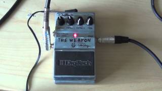 Video thumbnail for Digitech The Weapon Part 1: Distortion and Medium Distortion by Soundfackery
