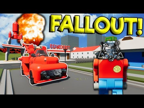 LEGO FALLOUT 76 APOCALYPSE MOVIE! - Brick Rigs Roleplay Gameplay - Lego City Video Game Movie